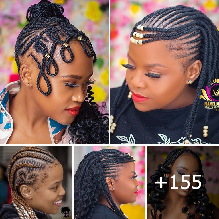 155 PHOTOS: Nice-Looking Cornrow Braids For Ladies