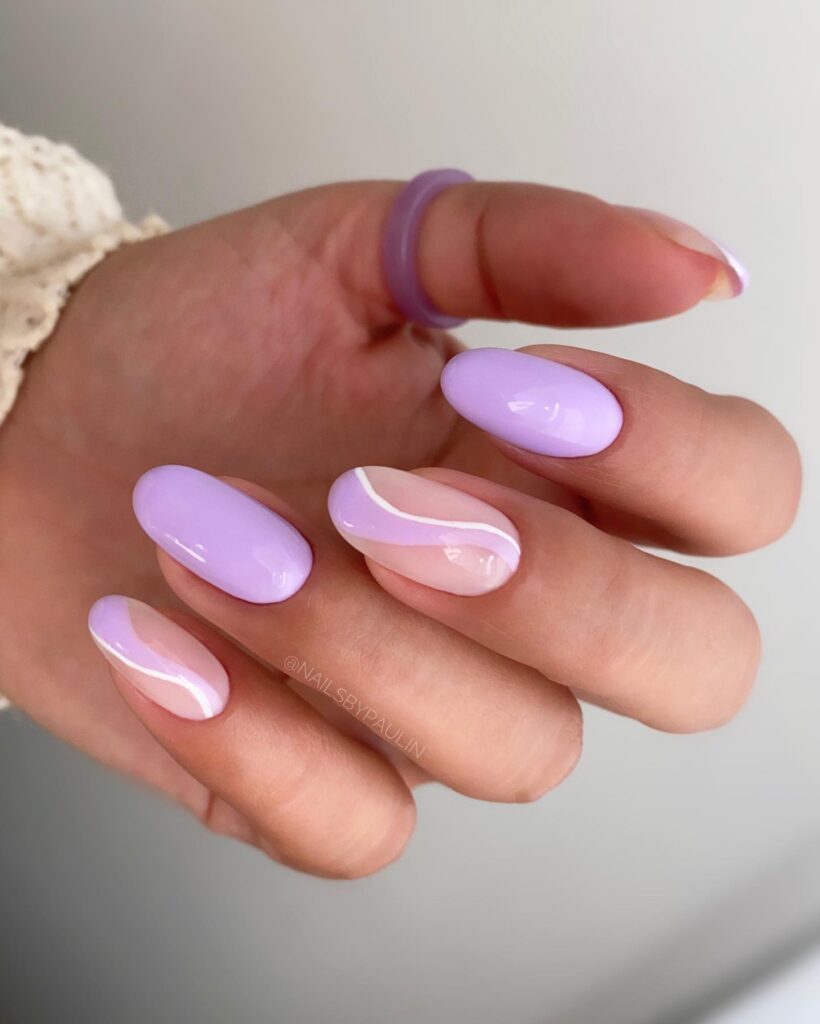 61 Cute Lavender Nail Designs To Try Out This Spring! Fashion