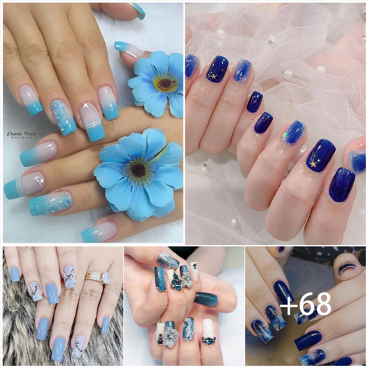 68 Beautiful Sky Blue Nail Polish Ideas – Fashion Lifestyle Trends