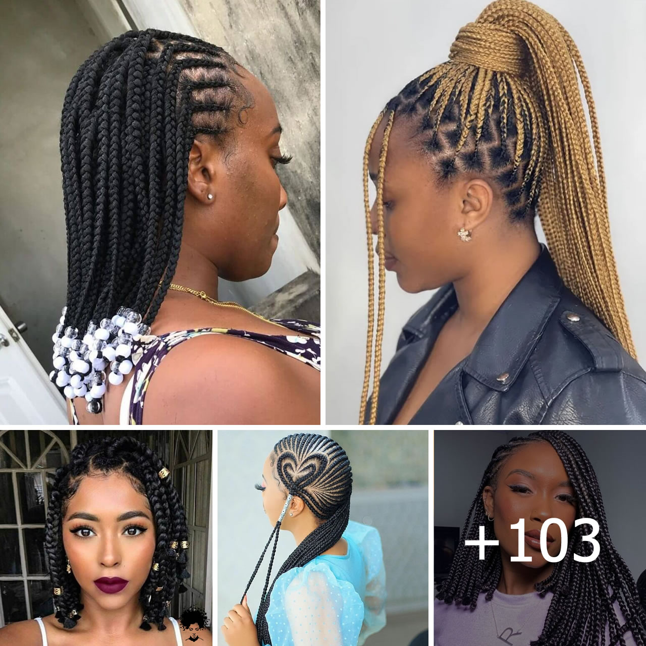 Four Looks That’ll Make You Want Red Box Braids/Twists