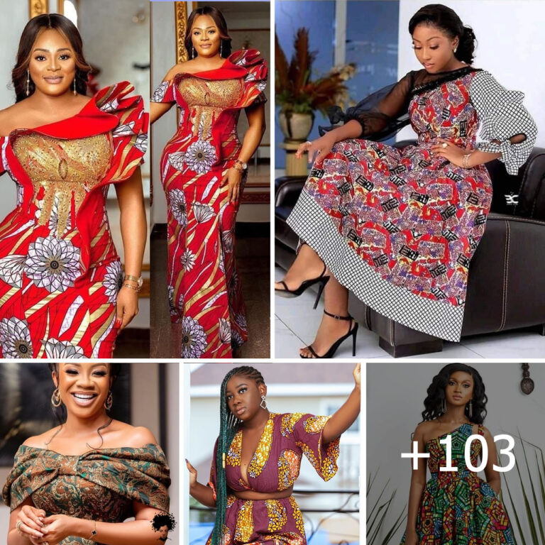 Ankara Styles 2024 Latest Stunning Gown Styles For Ladies. (19 ...