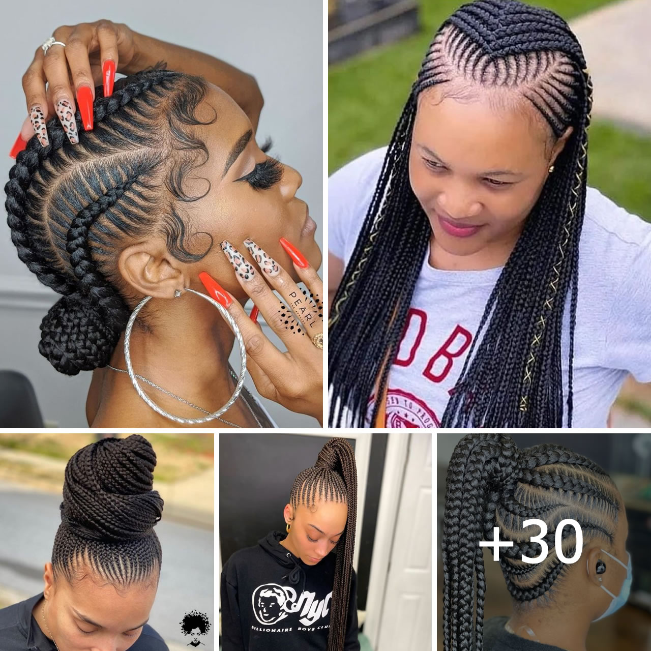 30 Most Stylish Cornrows and Scalp Braids for 2023 – Fashion Lifestyle ...