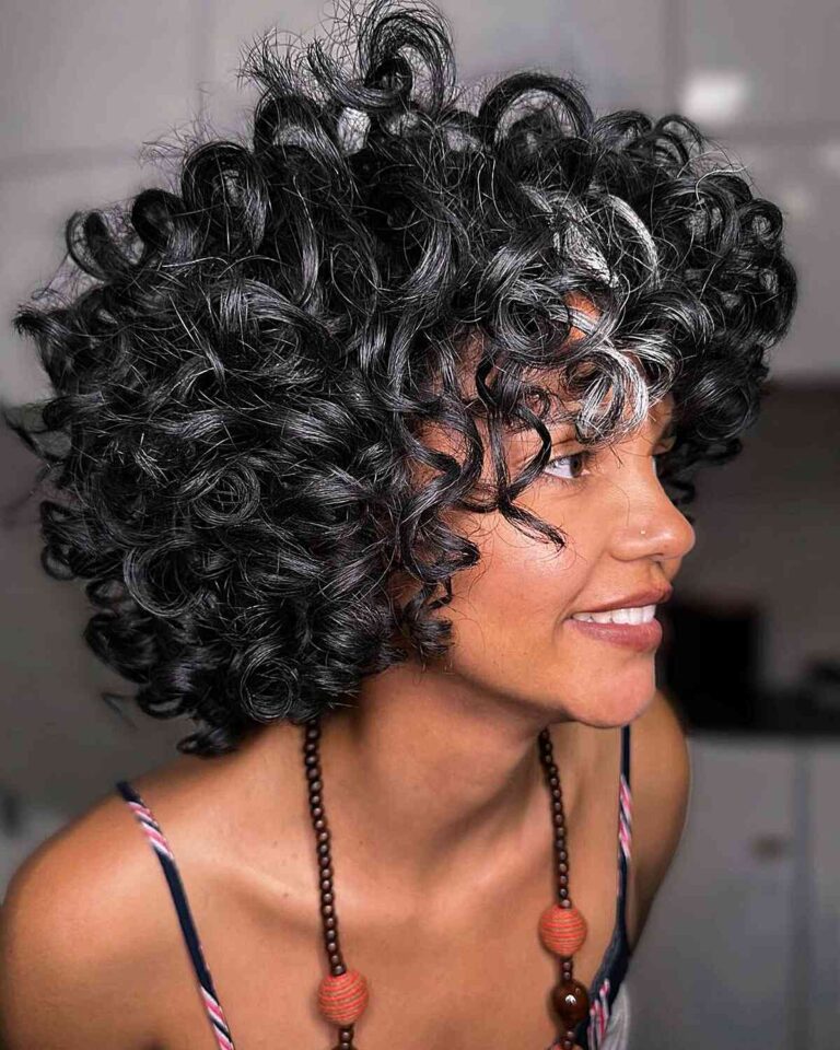Soft And Relaxed Natural Curls For African American Women 768x960 