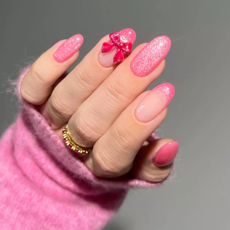 30 Fabulous Barbie Nails To Keep Up With The Barbiecore Trend - 193