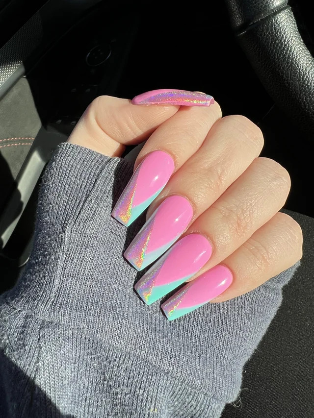 30 Fabulous Barbie Nails To Keep Up With The Barbiecore Trend - 217