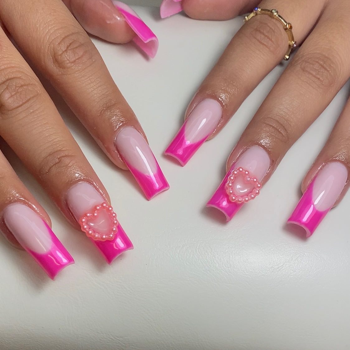 30 Fabulous Barbie Nails To Keep Up With The Barbiecore Trend - 207