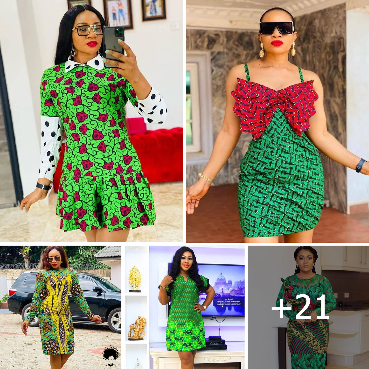 Amazing Ways To Rock Green Coloured Ankara Styles. – Fashion Lifestyle ...