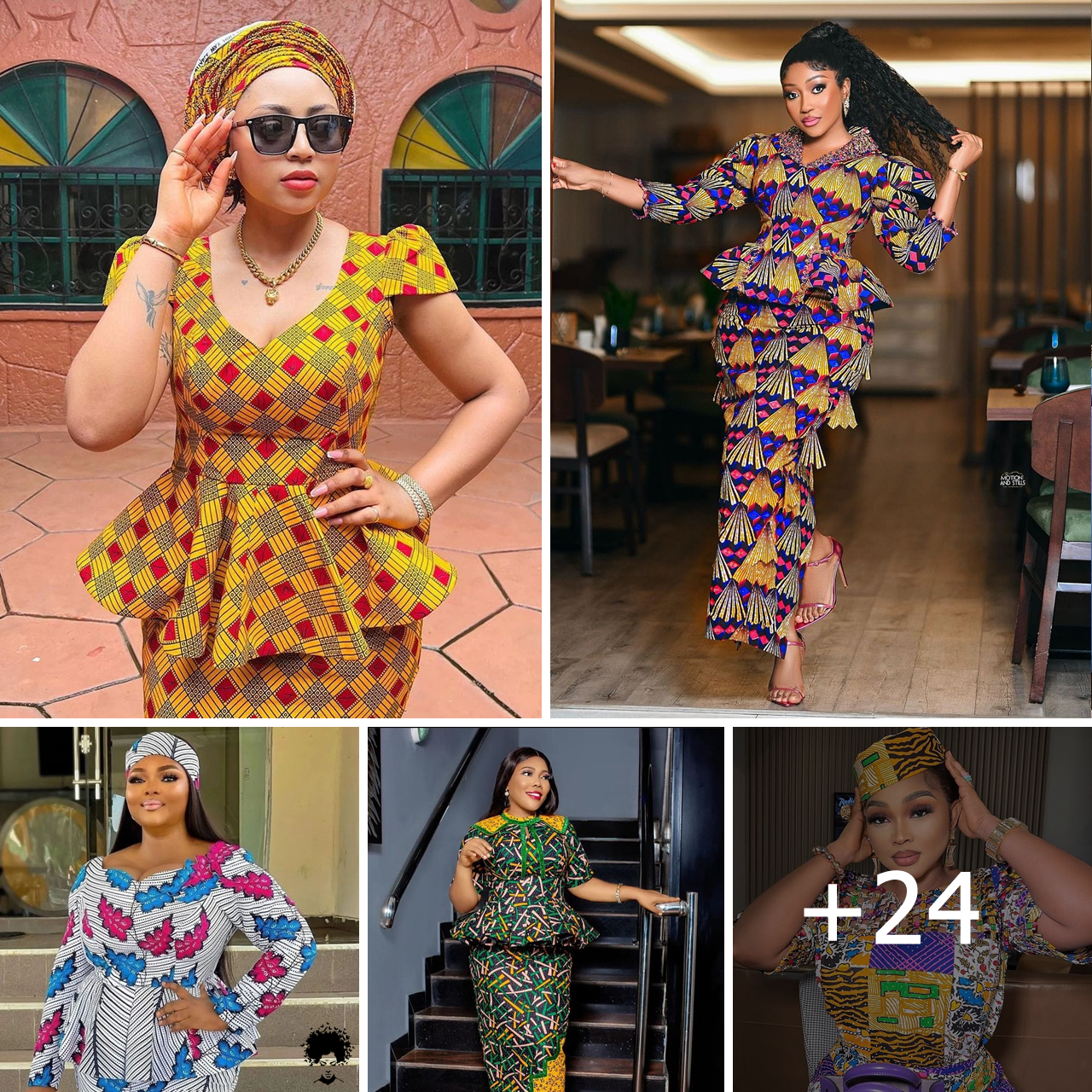 Chic Ankara Outfits Paired With Elegant Headwraps: Style Essentials For 