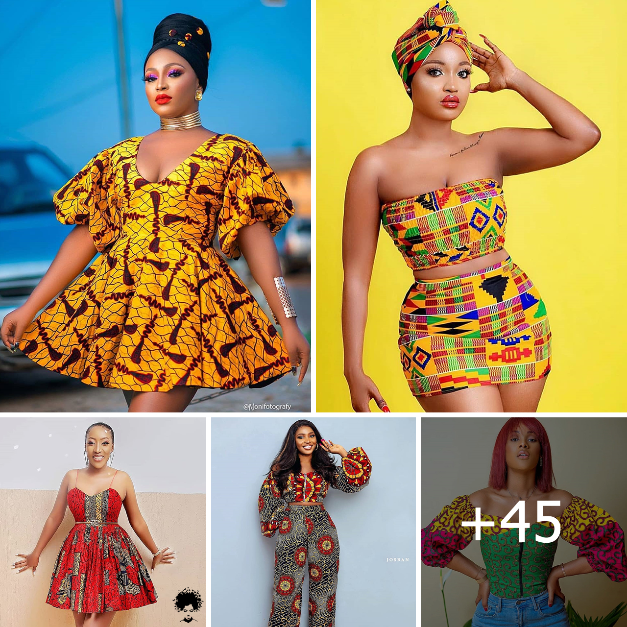 Couture Canvas: Discover 45+ Captivating Ankara Gown Designs for the ...