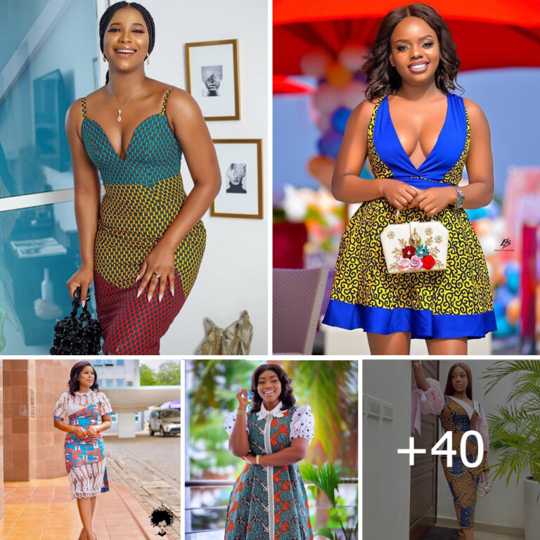 25 Latest Ankara Short Gown Styles 2024 African Elegance (15) – Fashion ...