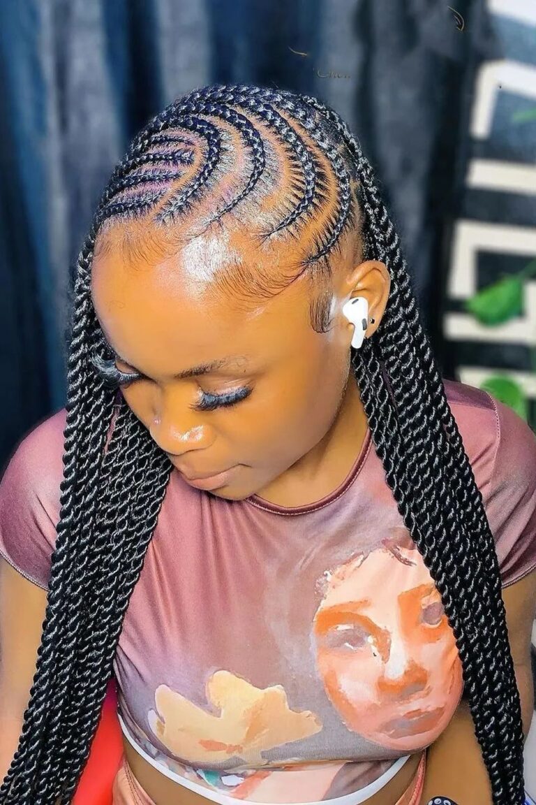 Feed In Braids Hairstyles In 2024 (44) – Fashion Lifestyle Trends