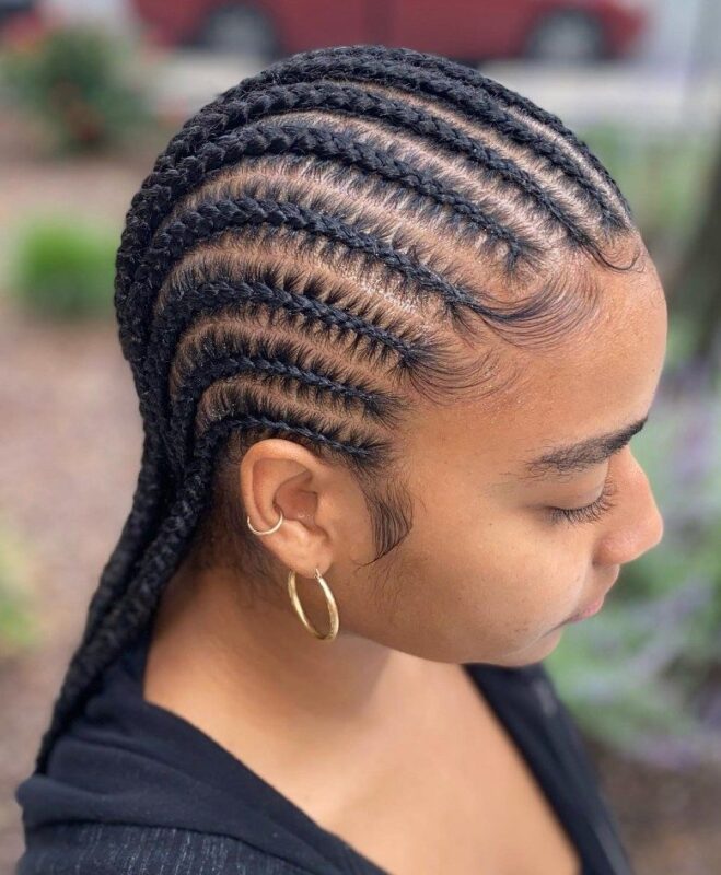 Feed In Braids Hairstyles In 2024 (94) – Fashion Lifestyle Trends