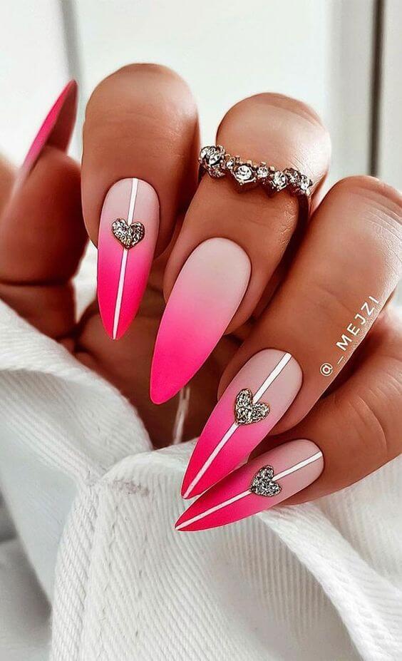 Short Pink Nails