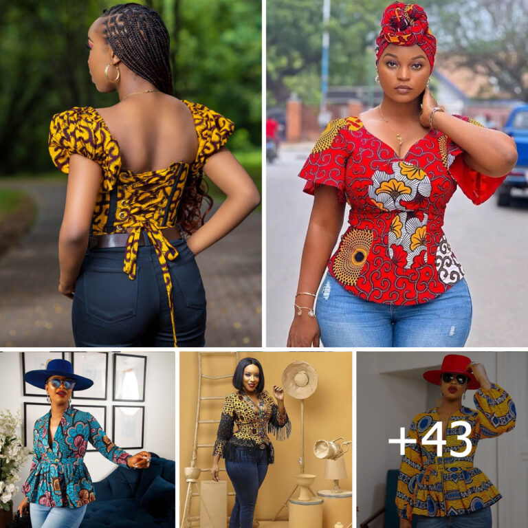 Ankara Styles 2024 Latest Stunning Gown Styles For Ladies. (57 ...