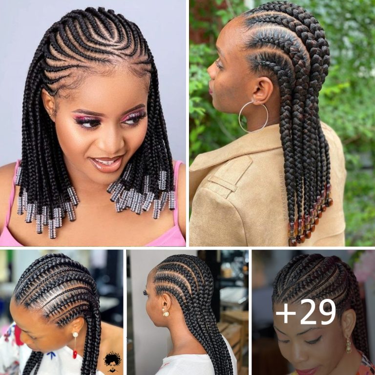 Hottest Ghana Braids Hairstyle Ideas for 2024 (40) – Fashion Lifestyle ...